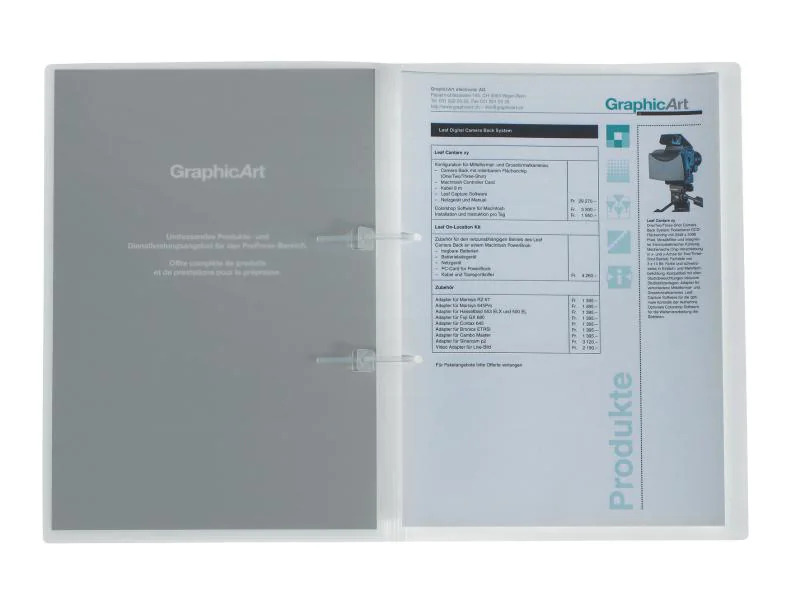 Kolma Schnellhefter Vario A4 KolmaFlex Transparent