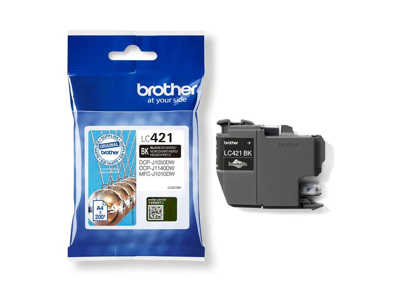 Brother Tinte LC421BK Black
