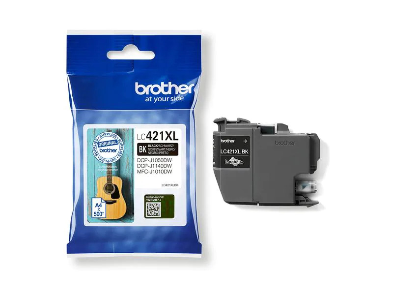 Brother Tinte LC421XLBK Black