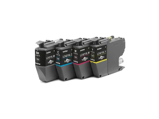 Brother Tinte LC421XLVAL BK, C, M, Y
