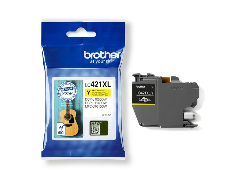 Brother Tinte LC421XLY Yellow