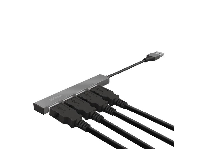 Trust USB-Hub Halyx Mini USB 2.0 Typ-A 4-Port