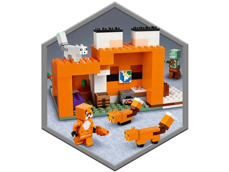 LEGO® Minecraft Die Fuchs-Lodge 21178