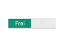 Büromaterial Türschild Frei - Besetzt 10.2 cm x 2.7 cm