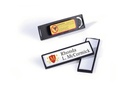 DURABLE Namensschild mit Magnet Clip Card 1.7 x 6.7 cm, 25 Stück