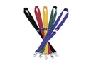 DURABLE Namensschild mit Textilband 44 cm 10 Stück, Schwarz