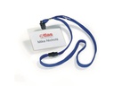 DURABLE Namensschild mit Textilband 60 x 90 mm 10 Stück, Blau