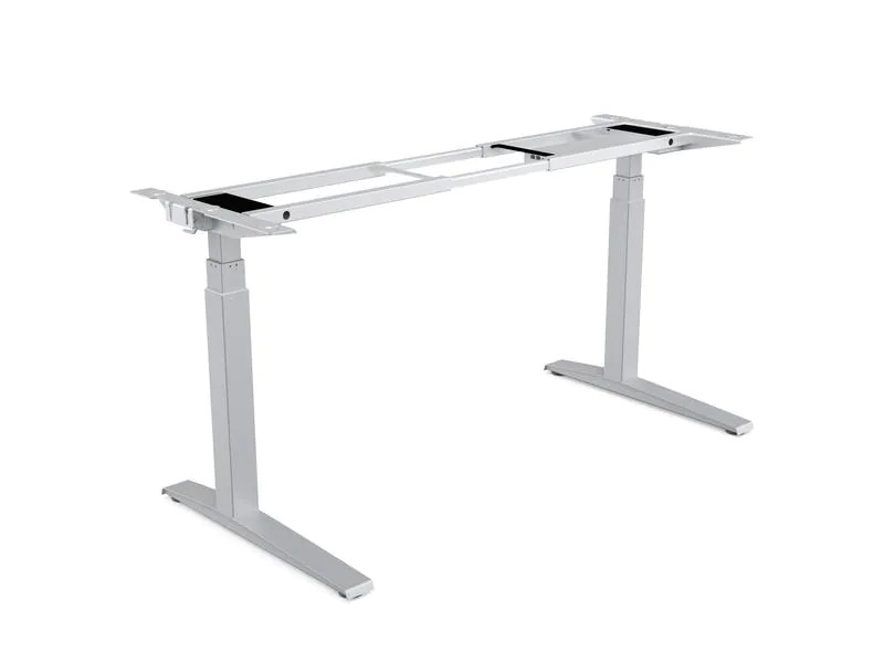 Fellowes Steh- &amp; Sitzgestell Levado ohne Tischplatte, Weiss