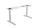 Fellowes Steh- &amp; Sitzgestell Levado ohne Tischplatte, Weiss