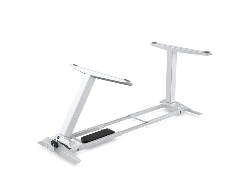 Fellowes Steh- &amp; Sitzgestell Levado ohne Tischplatte, Weiss