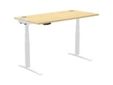 Fellowes Steh- &amp; Sitzgestell Levado ohne Tischplatte, Weiss