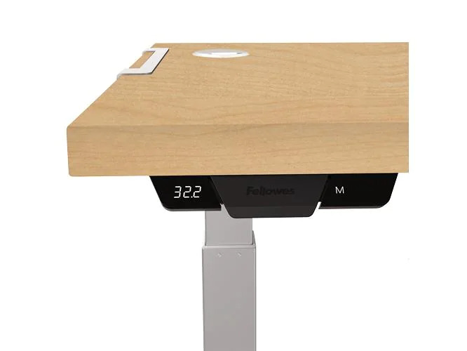 Fellowes Tischplatte Levado 140 x 80 cm, Ahorn