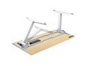 Fellowes Tischplatte Levado 140 x 80 cm, Ahorn