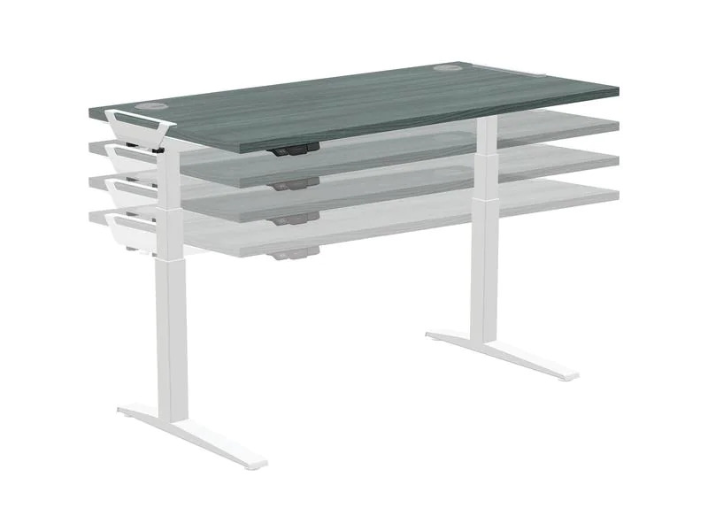 Fellowes Tischplatte Levado 160 x 80 cm, Newport Eiche