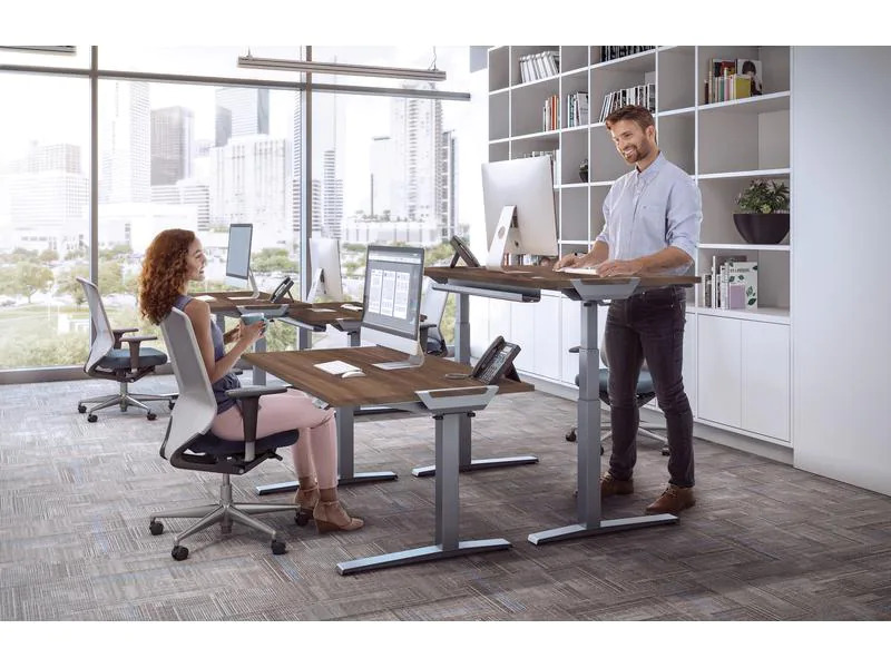Fellowes Tischplatte Levado 160 x 80 cm, Walnuss