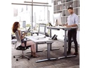 Fellowes Tischplatte Levado 180 x 80 cm, Grau