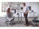 Fellowes Tischplatte Levado 180 x 80 cm, Grau