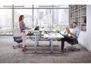 Fellowes Tischplatte Levado 180 x 80 cm, Grau