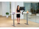 Fellowes Tischplatte Levado 180 x 80 cm, Walnuss