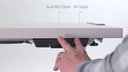 Fellowes Tischplatte Levado 180 x 80 cm, Walnuss