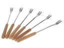 Nouvel Käsefondue-Set Schlitten 9 Teile, Schwarz
