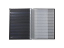 Exacompta Sammelalbum Briefmarken, 16.5 x 22.5 cm, 16 Seiten, Schwarz