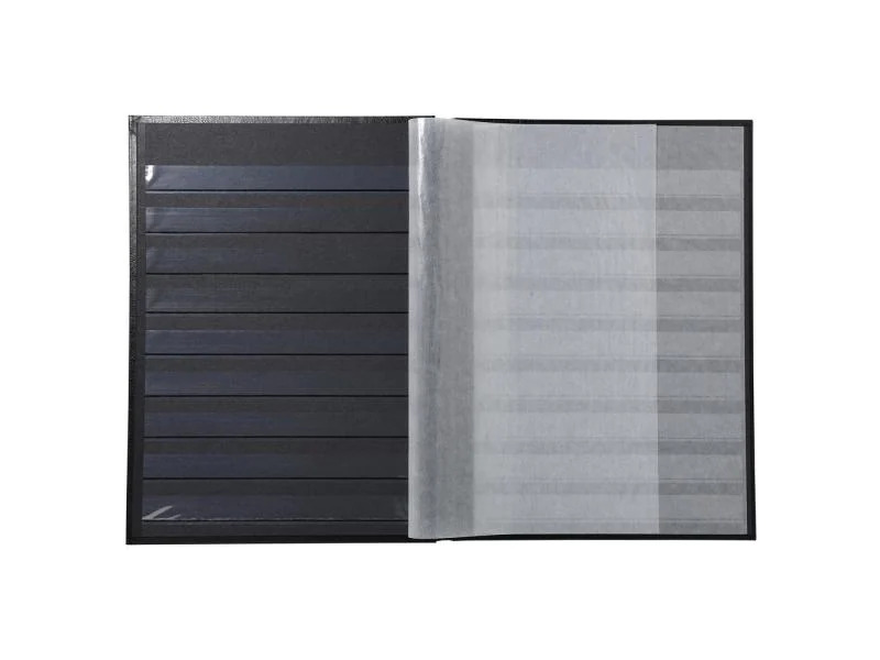 Exacompta Sammelalbum Briefmarken, 22.5 x 30.5 cm, 48 Seiten, Grün