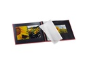 Hama Fotoalbum Fine Art 28 x 24 cm Bordeaux, 50 schwarze Seiten