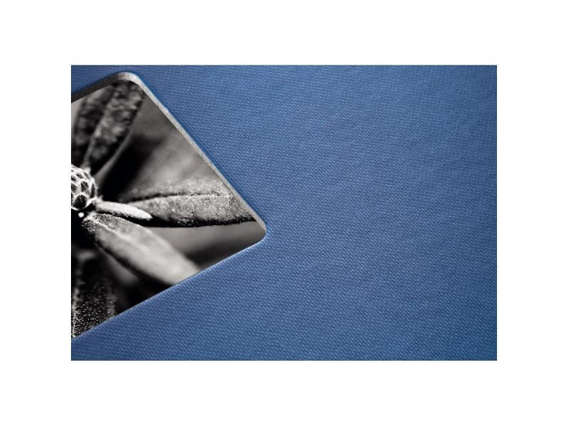 Hama Fotoalbum Fine Art 36 x 32 cm Hellblau, 50 schwarze Seiten