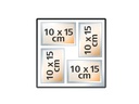 Hama Fotoalbum Jumbo «La Fleur» 30 x 30 cm 100 schwarze Seiten