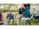 Trekony Campingstuhl Hoch Grau