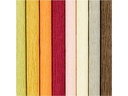Creativ Company Krepppapier Pastell/rot 25 x 60 cm, 105 g,  8 Stück