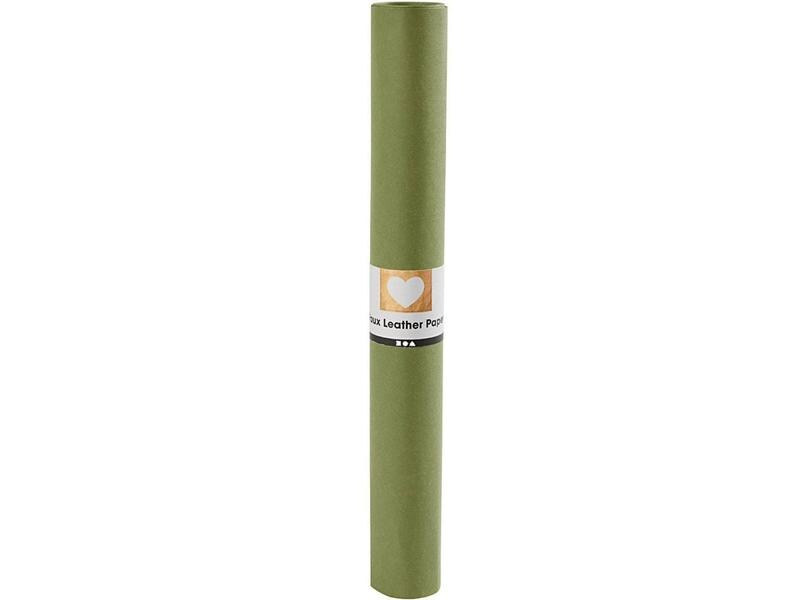 Creativ Company Lederpapier Rolle, 350 g, 1 Stück, Grün