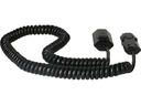 Max Hauri Verlängerungskabel 3.5 m T13 - T12 ClipClap, Schwarz