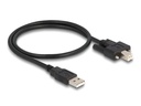 Delock USB 2.0-Kabel USB A - USB B 0.5 m