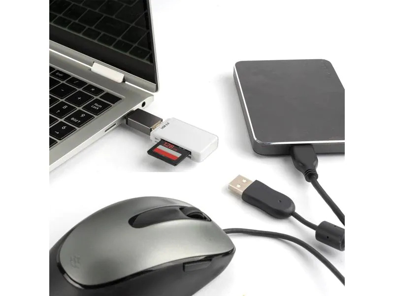 4smarts USB 3.0 Adapter 2-Set USB-C Stecker - USB-A Buchse
