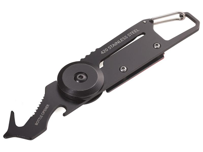 Troika Taschenmesser Mini Egon 5 Funktionen Rot/Schwarz