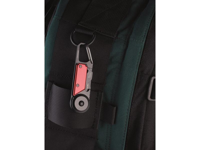 Troika Taschenmesser Mini Egon 5 Funktionen Rot/Schwarz