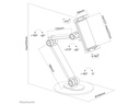 Neomounts by NewStar Standfuss DS15-550WH1