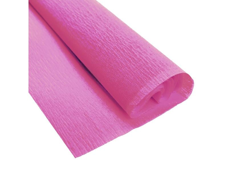 URSUS Krepppapier 50 cm x 2.5 m, 32 g/m², Dunkelrosa