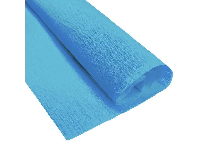 URSUS Krepppapier 50 cm x 2.5 m, 32 g/m², Mittelblau