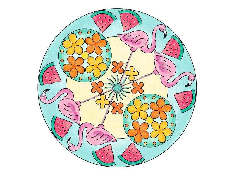 Ravensburger Malset Midi Mandala-Designer Tropical