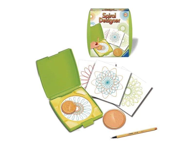 Ravensburger Malset Spiral-Designer für Unterwegs grün