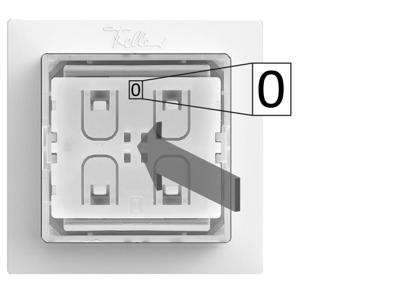 Feller Smart Light Control  for Philips Hue EDIZIOdue AP weiss