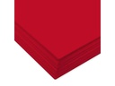 URSUS Tonzeichenpapier A4, 130 g/m², 100 Blatt, Tulpenrot