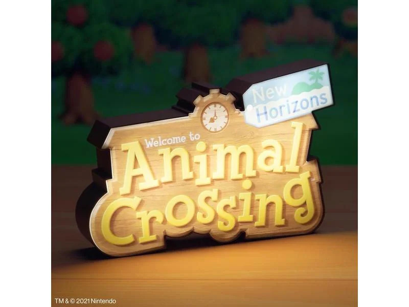 Paladone Dekoleuchte Animal Crossing Logo