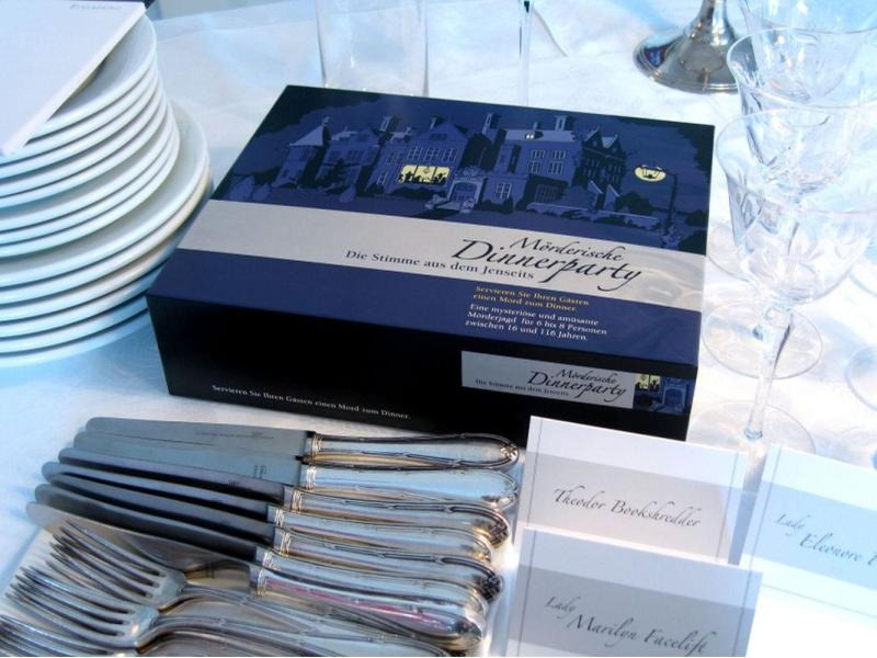 Blaubart Verlag Partyspiel Dinnerparty: Stimme aus dem Jenseits