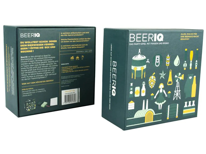 Helvetiq Partyspiel BEERIQ - Das Spiel