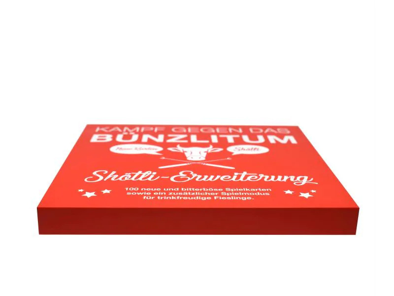 Kampf gegen das Bünzlitum Partyspiel Kampf gegen das Bünzlitum: Shötli-Erweiterung
