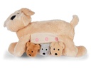 Mamanimals Kuscheltier Mama Hund &amp; Babys
